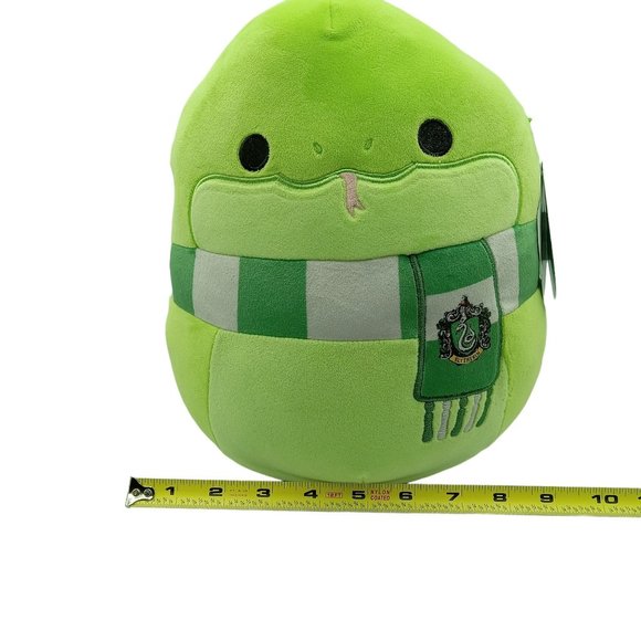 Harry Potter 10" Slytherin Snake Plush Squishmallow Pillow with Paper Tag - Picture 13 of 14